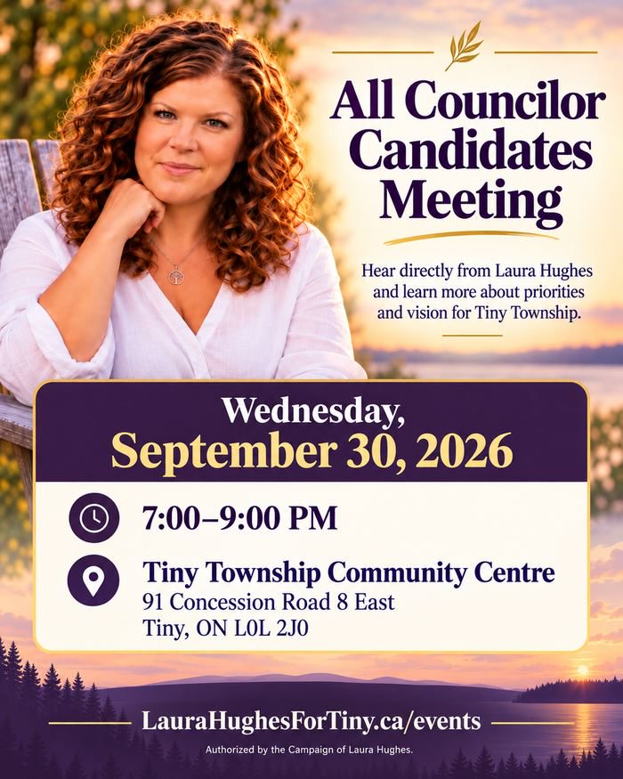 All Councilor Candidates Meeting flyer for September 30, 2026